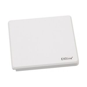 EVOline Square80 ohne Qi-Ladefunktion mit CAT6 Patchkabel weiß