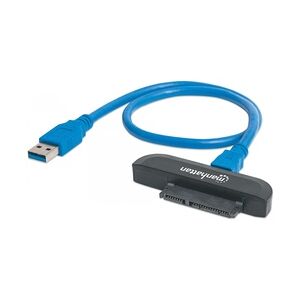 Manhattan Kabeladapter Adapter Digital / Daten 0,42 m Schwarz SuperSpeed USB to SATA