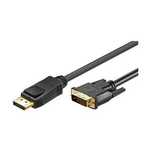 Goobay DisplayPort-Adapter 51961 DP/DVI 2m schwarz