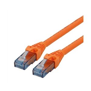 ROLINE Patchkabel Kat.6A UTP, Component Level, LSOH, orange, 0,3 m