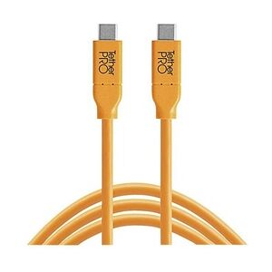 Tether Tools USB-Kabel  USB-C® Stecker, USB-C® Stecker 4.60 m Orange  CUC15-ORG