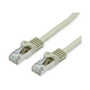 VALUE S/FTP-Kabel Kat.7, mit RJ-45 Steckern (500 MHz / Class EA), grau, 3 m