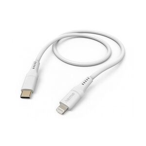 Hama Ladekabel Flexible USB-C/Lightning 1,5m weiß