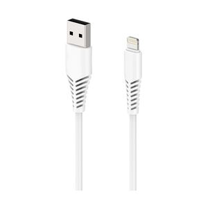 2GO 797288 Lightning-Kabel 1 m Weiß