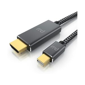 Primewire 4k Mini Displayport 1.4 zu Hdmi 2.0 Kabel - Mini DP Adapter - 4k@60Hz - Thunderbolt 1-2 - Audio und Video - für MacBook, Surface Pro, Lenovo