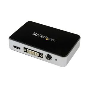 StarTech.com SB 3.0 Video Grabber HDMI DVI VGA Component HD PVR Capture Videoaufnahmeadapter USB NTSC PAL PAL-M 60 Schwarz