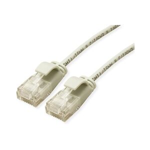 ROLINE UTP DataCenter Patchkabel Kat.6A (Class EA), LSOH, slim, grau, 3 m