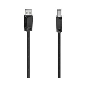 Hama 00200602 USB Kabel 1,5 m USB 2.0 USB A USB B Schwarz