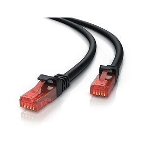 CSL Cat 6 Gigabit Ethernet LAN Kabel - mehrfach geschirmt - UTP Gigabit - 1000 Mbit/s - Patchkabel - Netzwerkkabel - 30m