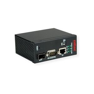 ROLINE Industrie Konverter Ethernet - Seriell RS232, Seriell Server