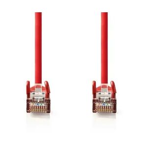Nedis CAT5e-Netzwerkkabel - SF/UTP - RJ45 Stecker - RJ45 Stecker - 15.0 m - Rund - PVC - Red - Plastikbeutel
