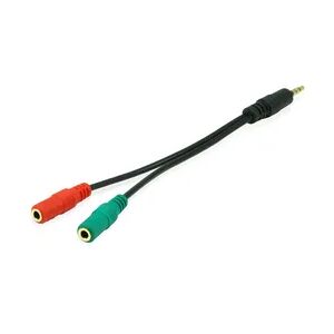 Equip 147943 Audio-Kabel 1,5 m 2 x 3.5mm 3.5mm Schwarz