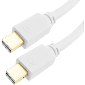 Adapterkabel mit Mini-DisplayPort-Stecker auf Mini-DisplayPort-Stecker 1080p Full-HD 2 m - Cablemarkt