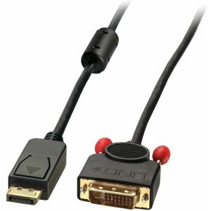 41491 Video Kabel Adapter 2 m DisplayPort hdmi Schwarz - Video Kabel Adapter (2 m, DisplayPort, hdmi, Gold, Schwarz, 2,7 Gbit/s) - Lindy