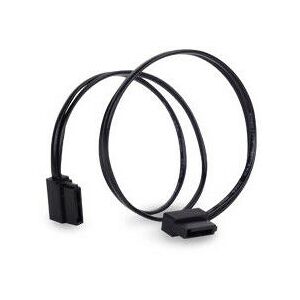 Silverstone - CP11 - Serial ATA-Kabel - Serial ata 150/300/600 - Serial ata, 7-polig - Serial ata, 7-polig - 30cm - Schwarz (SST-CP11B-300)