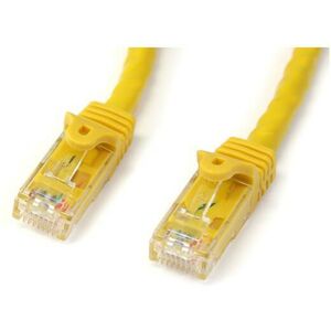 Startech Com 7,0mYellow Cat6 / Cat 6 Snagless Patch Cable 7m - Patch-Kabel - RJ-45 (m) bis RJ-45 (m) - 7,0m - utp - cat 6 - ohne Haken - Gelb (N6PATC7MYL)