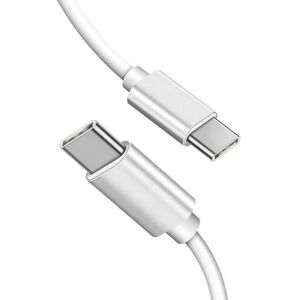 Kabel (USB-C + USB-C)   weiß