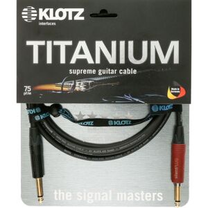 Klotz TI-0450PSP Titanium Instrumentenkabel 4,5 m - Instrumentenkabel