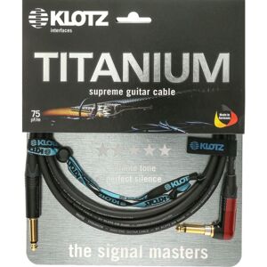 Klotz TIR0450PSP Titanium Instrumentenkabel 4,5 m - Instrumentenkabel