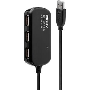 Lindy USB 2.0 Aktivverlängerungshub 12 m - Kabel