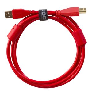 UDG Ultimate Audio Cable USB 2.0 A-B Red Straight 1m (U95001RD) - Kabel für DJs