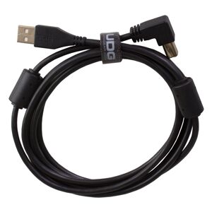 UDG Ultimate Audio Cable USB 2.0 A-B Black Angled 3m (U95006BL) - Kabel für DJs