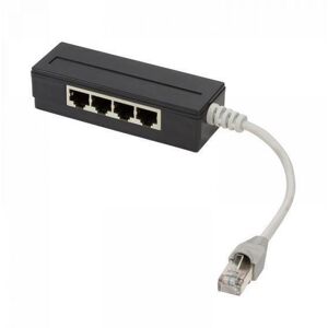 Logilink 5-Port Rj45 Splitter, Geschirmt, 15cm Lang (Mp0032)