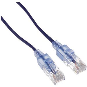 Monoprice Cat6A Ethernet-Netzwerk-Patchkabel, 6,5 m, Violett, 10 Stück