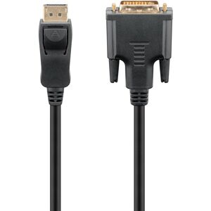 Goobay DisplayPort/DVI-D Adapterkabel 1.2 DisplayPort-Stecker > DVI-D-Stecker Dual-Link (24+1 pin)