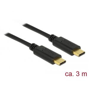 DeLock USB 2.0 Kabel Type-C 3m 3A