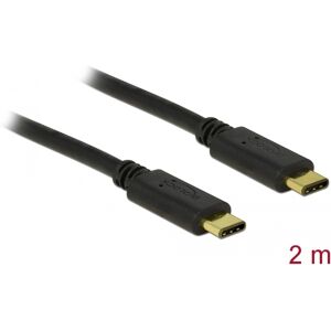 DeLock USB 2.0 Kabel Type-C zu Type-C 2 m 3 A