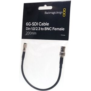 Blackmagic Design SDI Adapterkabel, 0.2m,Din 1.0/2.3 / BNC female