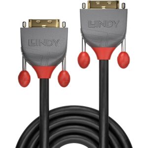 Lindy 36227 DVI-D Dual Link Kabel, 15.0m, Anthra Line