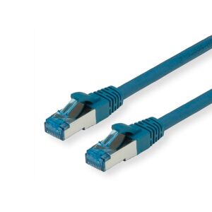 Value CAT6A-Netzwerkkabel, S/FTP, 15m, blau