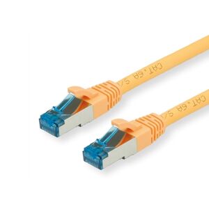 Value CAT6A-Netzwerkkabel, S/FTP, 10m, gelb