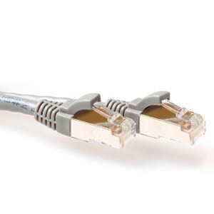 ACT S/FTP-Kabel CAT6a 7 Meter grau ohne Haken