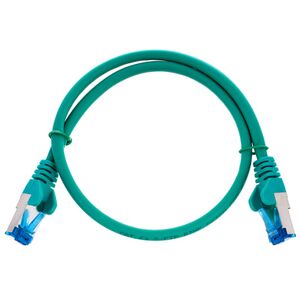 pro snake CAT6a Patch Cable S/FTP 0,5m Grün