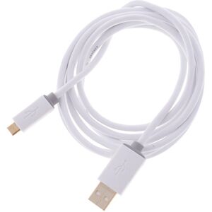 pro snake USB 2.0 Cable Type A Micro 2m Weiß