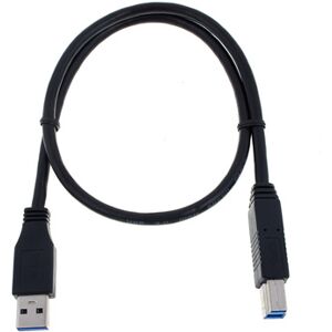 pro snake USB 3.0 Cable 0,5m Schwarz