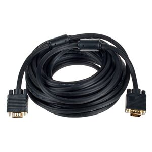 the sssnake SVGA Cable 10m Schwarz