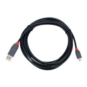 Lindy USB 2.0 Typ A/Micro-B 3m Schwarz