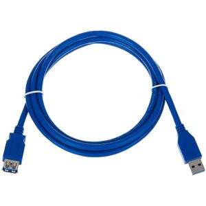 Kramer C-USB3/AAE-6 USB3.0 Cable 1.8m Blau