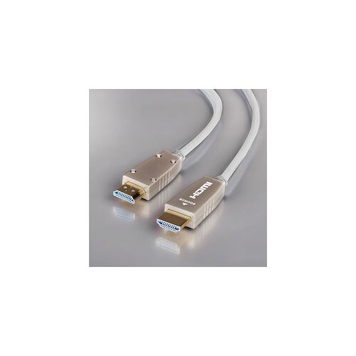 celexon UHD Optical Fibre HDMI 2.0b Active Kabel 15m, weiß