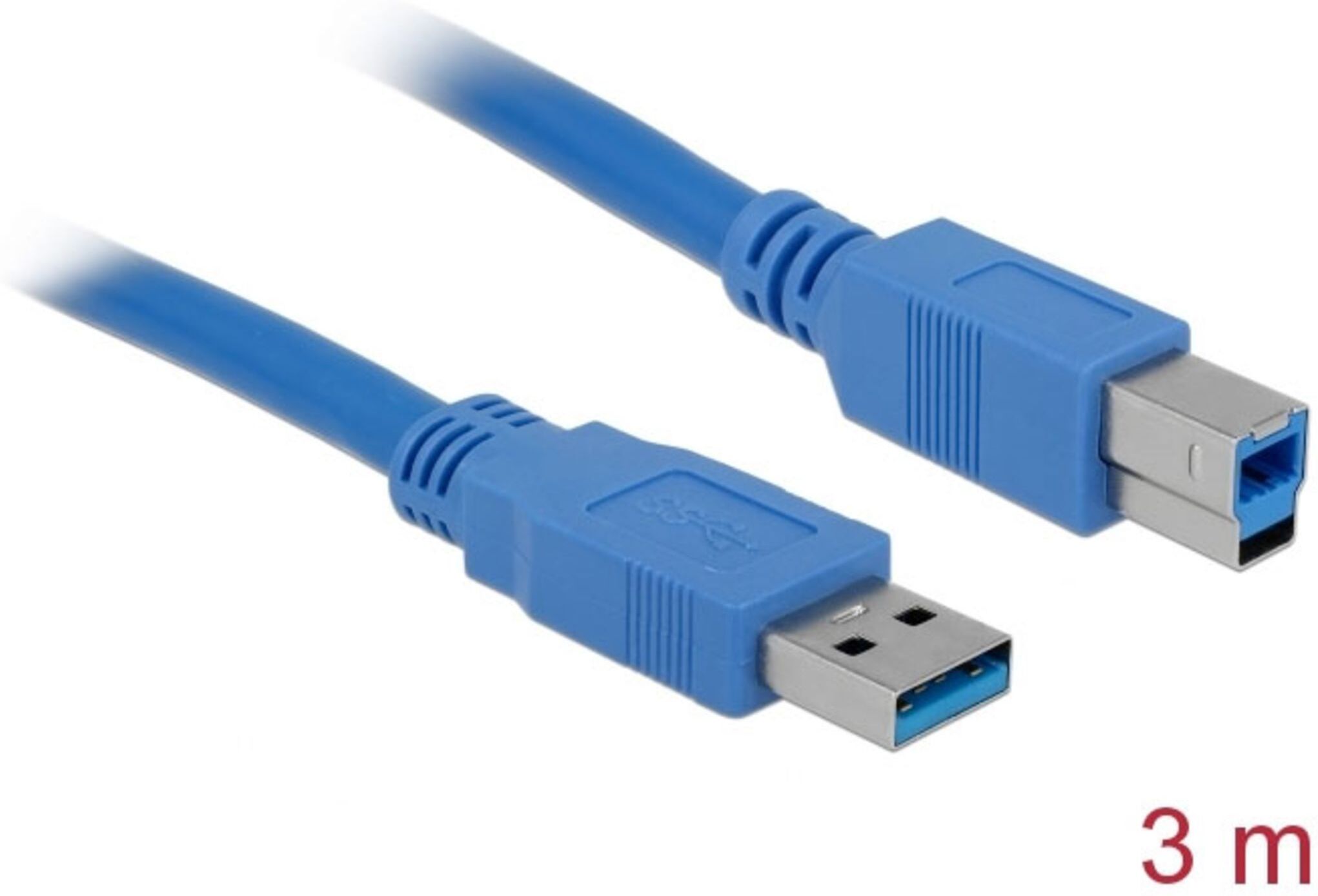 DELOCK - Kabel USB 3.0 Typ-A Stecker  USB 3.0 Typ-B Stecker 3m