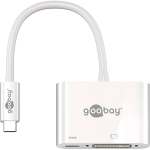 Goobay USB-C til DVI & USB-C Adapter