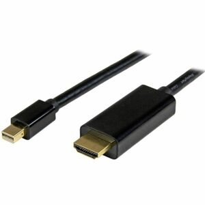 DisplayPort-kabel Startech MDP2HDMM2MB 4K Ultra HD