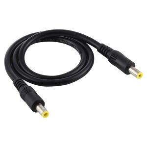 My Store DC Power Plug 5.5 x 2.5mm Male to Male Adapter Connector Cable, Cable Length:1m(Black)