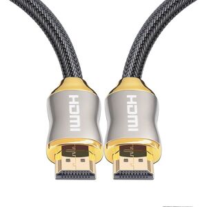 Shoppo Marte For HDMI 2.1 1m  HD 8K PS4 Cable 4K2K 144Hz Projector Notebook Set-Top Box Cable(Golden)