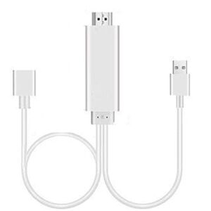 Shoppo Marte Dongle USB Male + USB Female to HDMI Male 1080P HDMI Cables Adapter