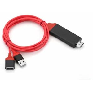 Shoppo Marte Dongle USB Male + USB Female to HDMI Male 1080P HDMI Cables Adapter